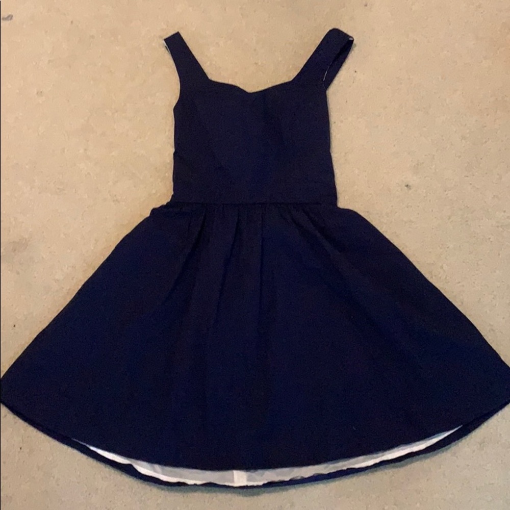 Lauren James Navy Blue Dress